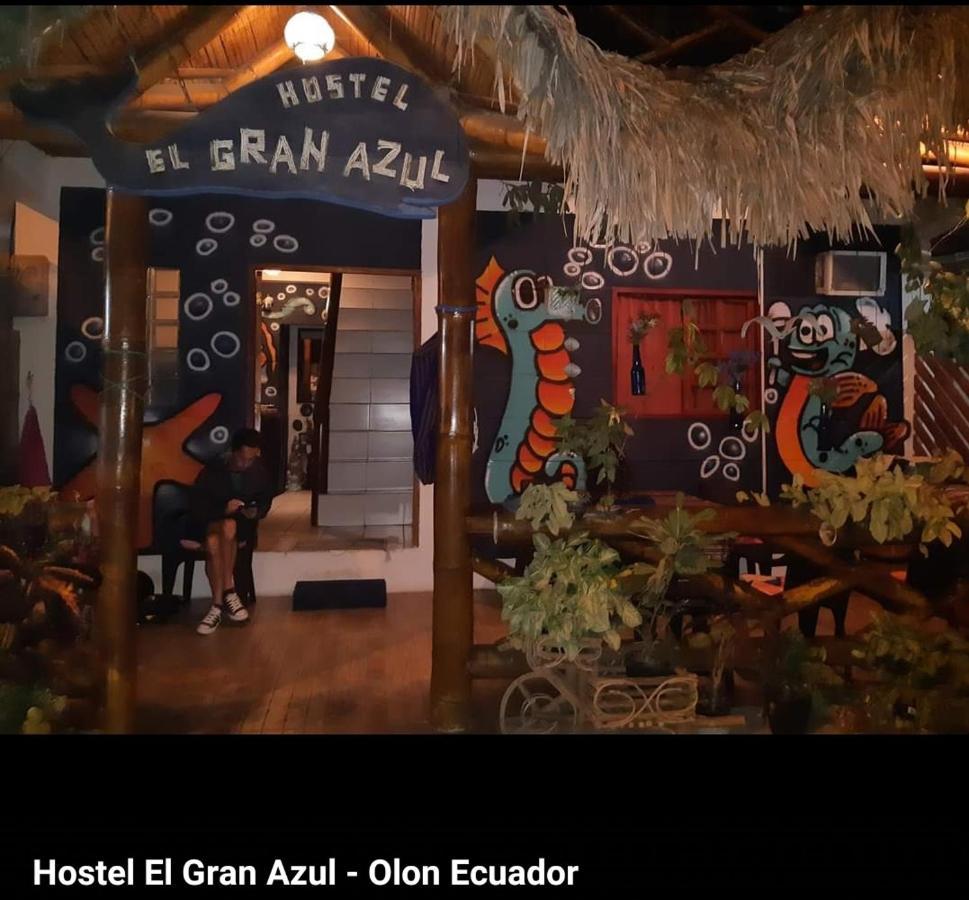 Hostel El Gran Azul Olón Exteriör bild